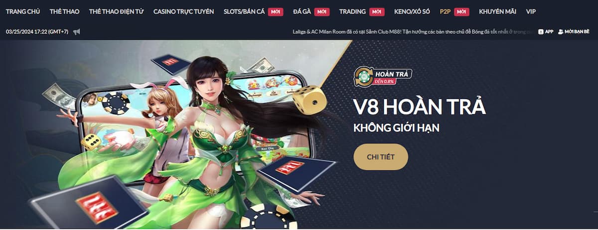 M88 Bet88eu Có Cung Cấp Dịch Vụ Cá Cược Trực Tiếp Không?